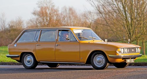 Stony Stratford,Bucks,UK - January 1st 2022. 1972 Triumph 2000 estate